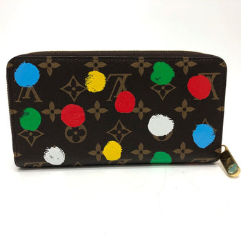 Louis Vuitton Long Wallet Purse M81864 Monogram Canvas Brown Monogram Zippy Wallet Women