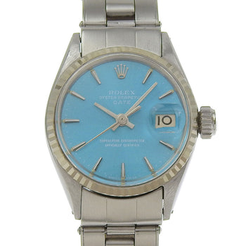 Rolex Watches Mechanical Automatic 6517 Stainless Steel Silver Cal.1130 Date Oyster Perpetual Light