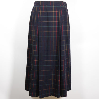 Burberrys Setup Hair Black Vintage Check Shirt & Skirt Women 11