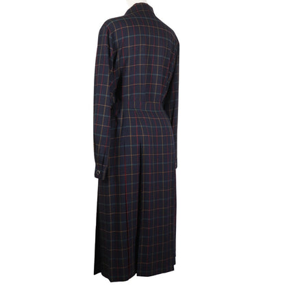 Burberrys Setup Hair Black Vintage Check Shirt & Skirt Women 11