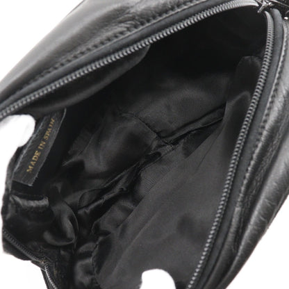 Loewe Shoulder Bag Lambskin Black Vintage Women