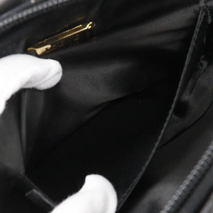Loewe Shoulder Bag Lambskin Black Vintage Women