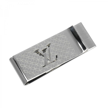 Louis Vuitton Money Clip M65041 Metal Silver Bill Clip Champs Elyses