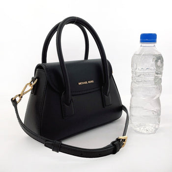 Michael Kors Handbag 35F4G3Oc5L Leather Black 2Way Small Satchel