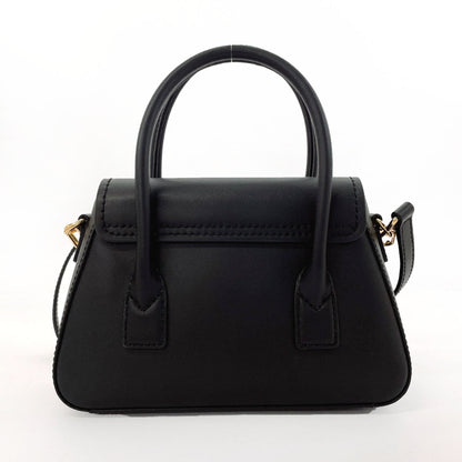 Michael Kors Handbag 35F4G3Oc5L Leather Black 2Way Small Satchel
