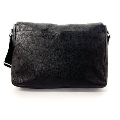 Coach Shoulder Bag F54149 Leather Black Henry Messenger Bag