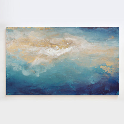 Sun Soaked Sea - Canvas Print By Julia Contacessi