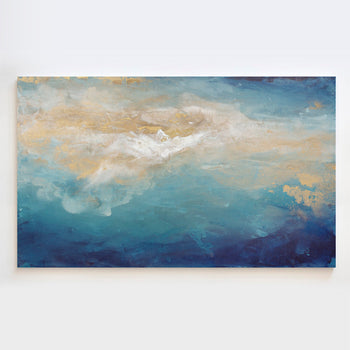 Sun Soaked Sea - Canvas Print By Julia Contacessi