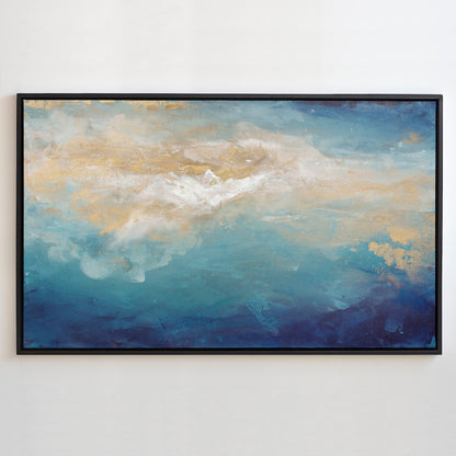 Sun Soaked Sea - Canvas Print By Julia Contacessi