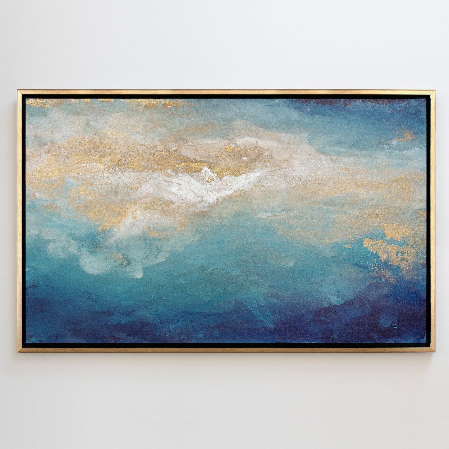 Sun Soaked Sea - Canvas Print By Julia Contacessi