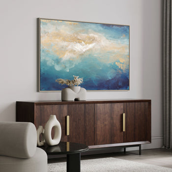 Sun Soaked Sea - Canvas Print By Julia Contacessi