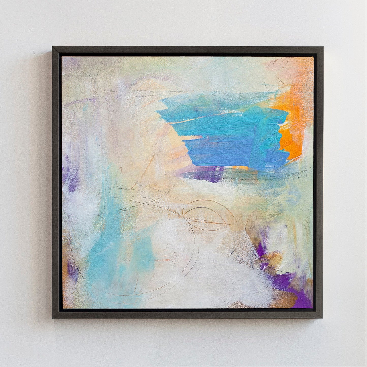 Swimming In Light - Canvas Print By Julia