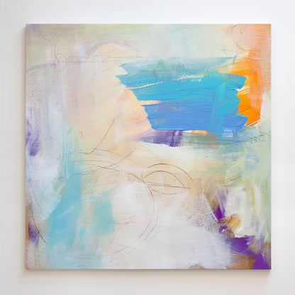 Swimming In Light - Canvas Print By Julia