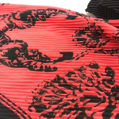 Louis Vuitton Scarf Mp2279 Silk Black Fashion Accessories Floral Stamp Women