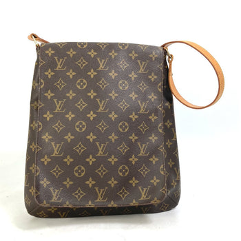 Louis Vuitton Shoulder Bag M51256 Monogram Canvas Brown Monogram Musette Women
