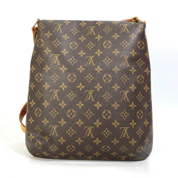 Louis Vuitton Shoulder Bag M51256 Monogram Canvas Brown Monogram Musette Women