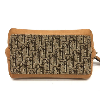 Dior Accessory Pouch Canvas Beige Trotter Women