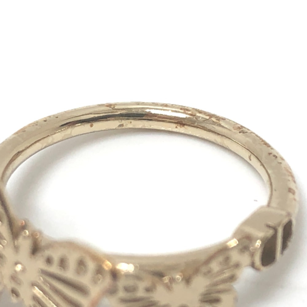 Dior Ring Metal Gold Metamorphose Butterfly Women L