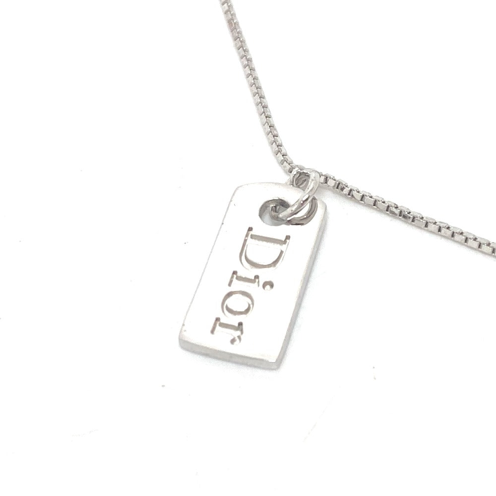 Dior Necklace Gold Plated Silver With Logo Star Women