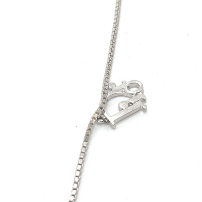 Dior Necklace Gold Plated Silver With Logo Star Women