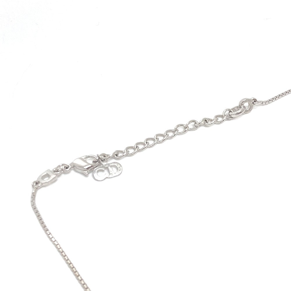 Dior Necklace Gold Plated Silver With Logo Star Women