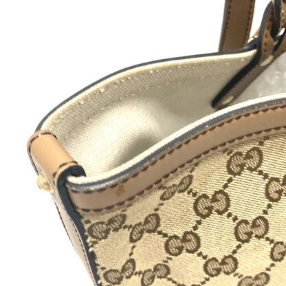 Gucci Tote Bag 247209 Gg Canvas Beige X Brand Gg Canvas Women