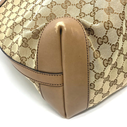 Gucci Tote Bag 247209 Gg Canvas Beige X Brand Gg Canvas Women