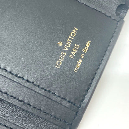 Louis Vuitton Trifold Wallet L68704 Monogram Canvas Brown Portefeuille Micro Women