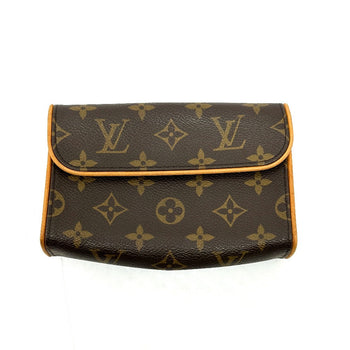 Louis Vuitton Pouch M51855 Monogram Canvas Brown Pochette Florentine Unisex(Unisex)