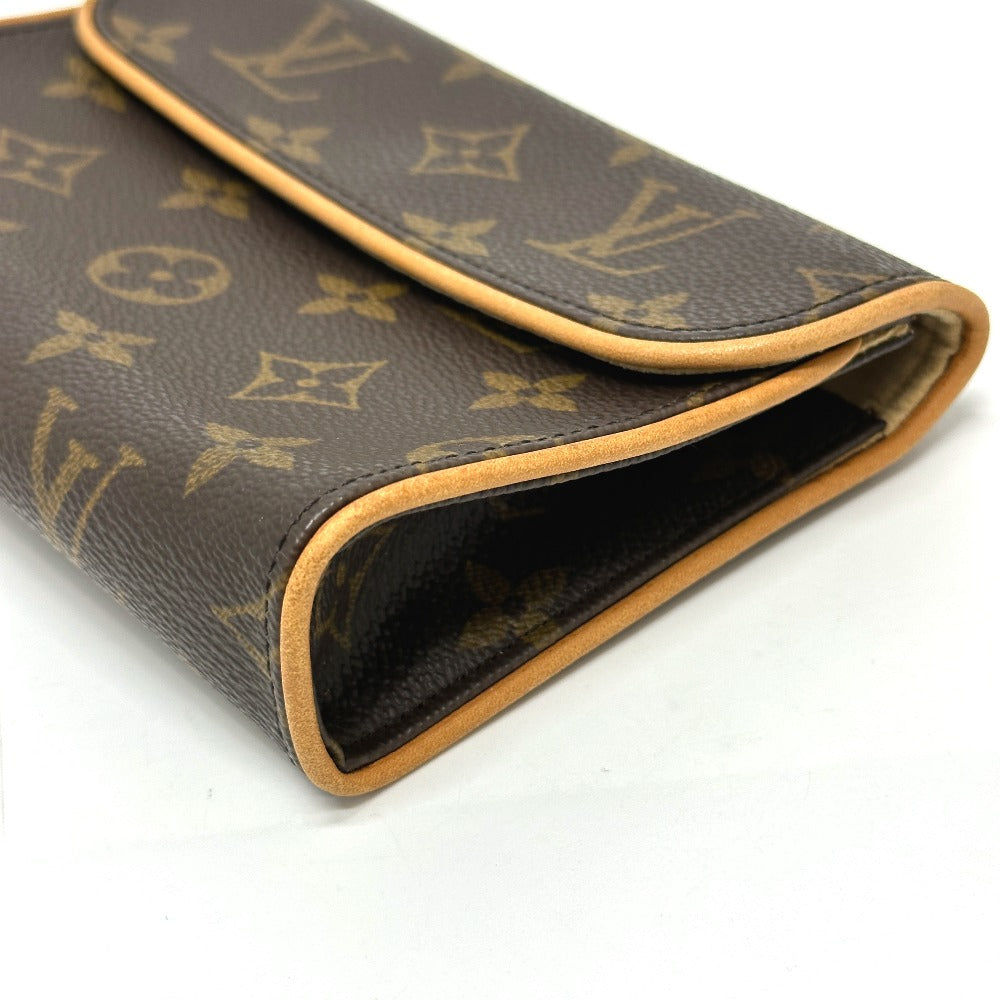 Louis Vuitton Pouch M51855 Monogram Canvas Brown Pochette Florentine Unisex(Unisex)