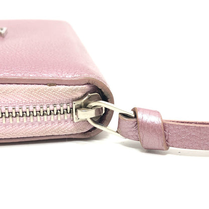 Louis Vuitton Long Wallet Purse M69812 Leather Pink Zippy Rock Me Women