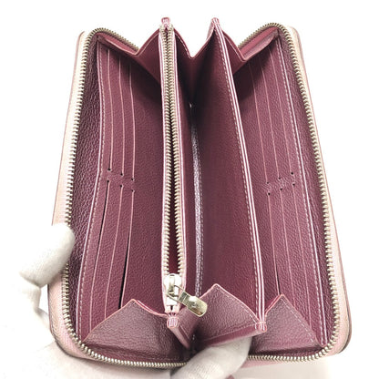 Louis Vuitton Long Wallet Purse M69812 Leather Pink Zippy Rock Me Women