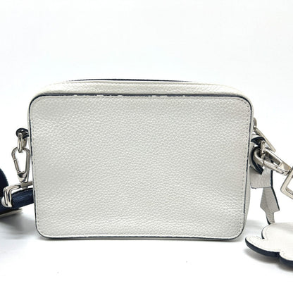 Dior Shoulder Bag Leather White Dior X Stssy Collaboration
