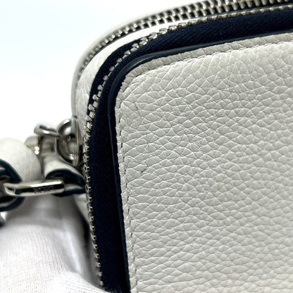 Dior Shoulder Bag Leather White Dior X Stssy Collaboration