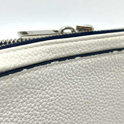 Dior Shoulder Bag Leather White Dior X Stssy Collaboration