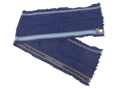 Louis Vuitton Scarf Navy Brown