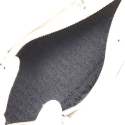 Christian Dior Handbag 09-Ma-0044 Leather White Canage