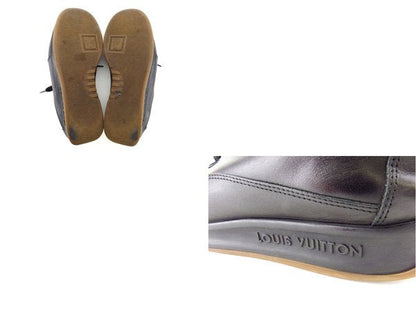 Louis Vuitton Sneakers Black Beige #35 Half 35 Half
