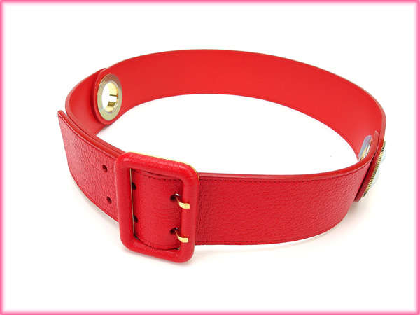 Louis Vuitton Belt M9736 Red 75