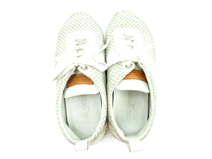 Louis Vuitton Sneakers White Gray #7 Half 7 1/2