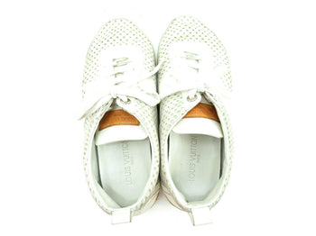 Louis Vuitton Sneakers White Gray #7 Half 7 1/2