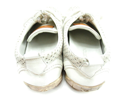 Louis Vuitton Sneakers White Gray #7 Half 7 1/2