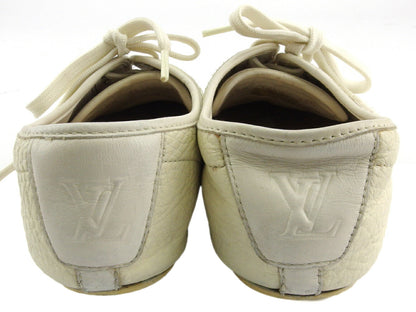 Louis Vuitton Sneakers White White Beige 34 Half Low Cut