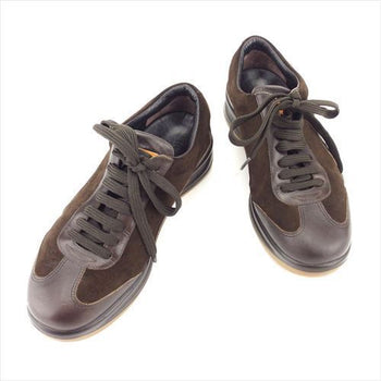 Louis Vuitton Sneakers Brown Beige #5 Low-Cut