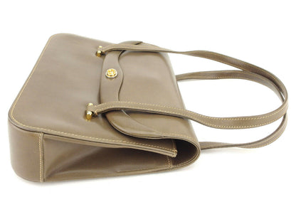 Gucci Handbag Brown Gold Silver Old Gucci