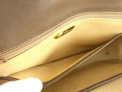 Gucci Handbag Brown Gold Silver Old Gucci