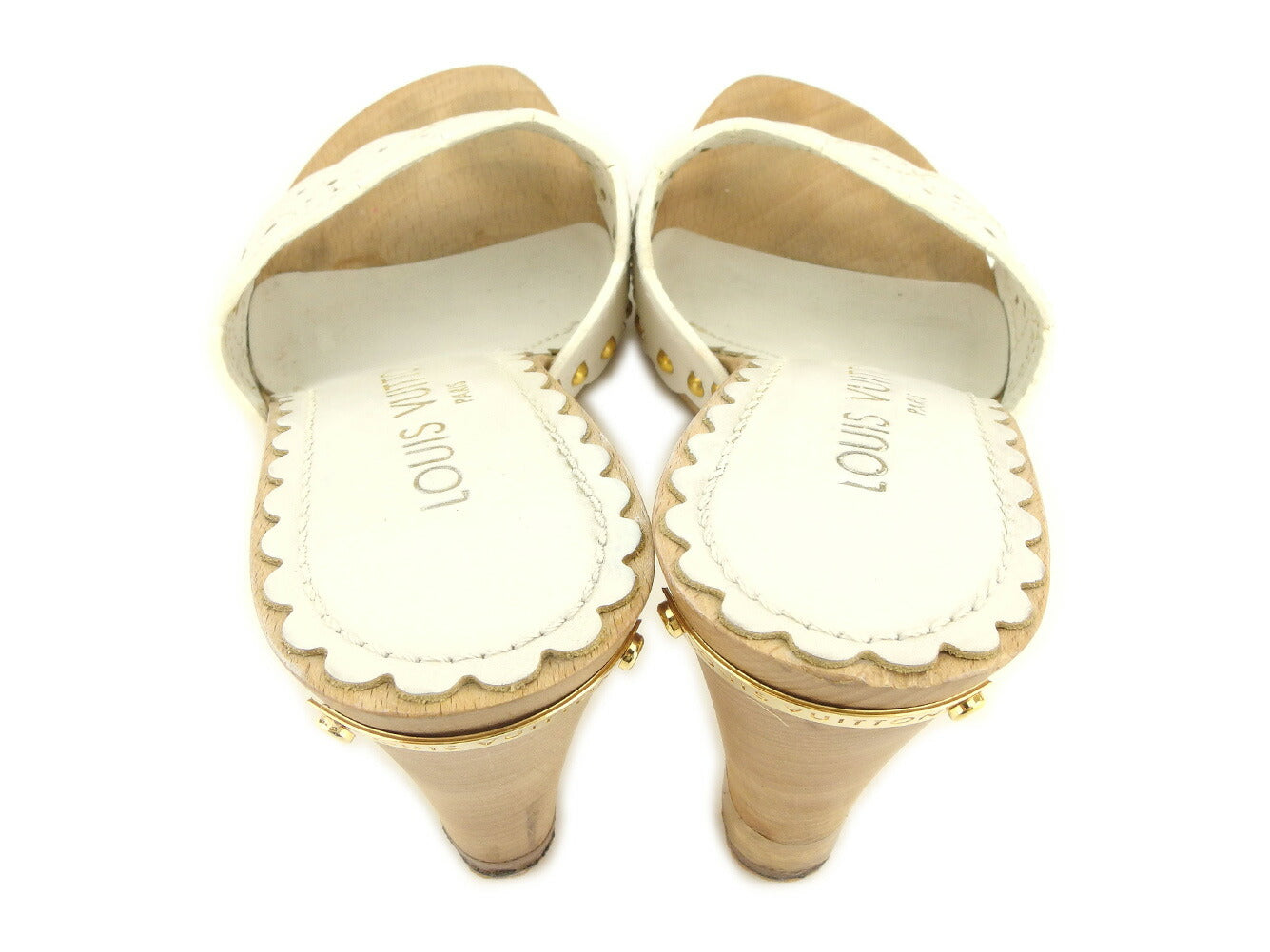 Louis Vuitton Sandals White White #34