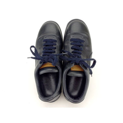 Louis Vuitton Sneakers Leather Navy 37 Half 37 1/2