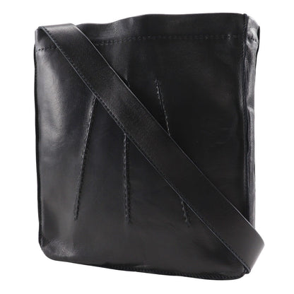 Hermes Shoulder Bag Calfskin Black Toudu Unisex(Unisex)