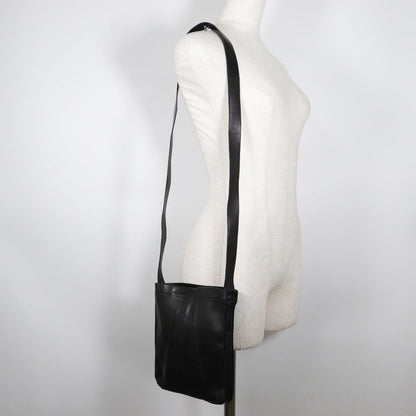 Hermes Shoulder Bag Calfskin Black Toudu Unisex(Unisex)